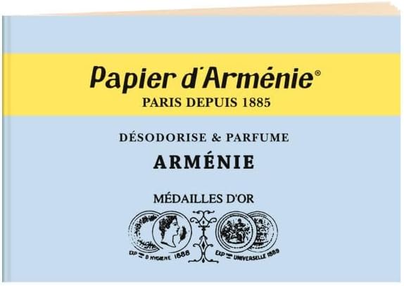 Papier d'Armenie "Armenie" Burning Papers (1 Book of 12 Sheets)