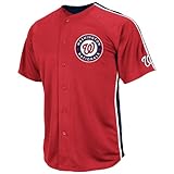 MLB Washington Nationals Crosstown Rivalry Jersey, Red/Navy/White