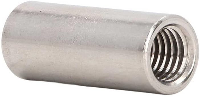 Round Coupling Nut Fastening Nuts Corrosion Proof 304 Stainless Steel for Maintenance