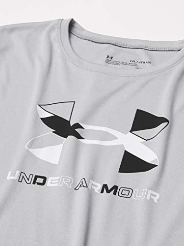 Under Armour Girls' Tech Graphic Big Logo Short-Sleeve T-Shirt3