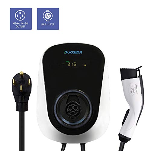 DUOSIDA Electric Vehicle (EV) Charging Station-32A Level 2 EV Charger 220-240V Electric Car