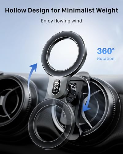 YOSH Mercedes Handyhalterung für Magsafe, perfekt für A/B/C/V/GLA/GLC/CLA – Ansicht 6