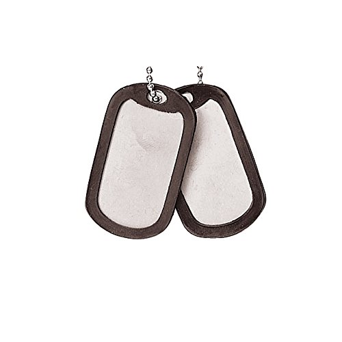 Rothco Dog Tag Silencers – Noise-Reducing Rubber Silencers for Quiet, Comfortable Wear – 2-Pack