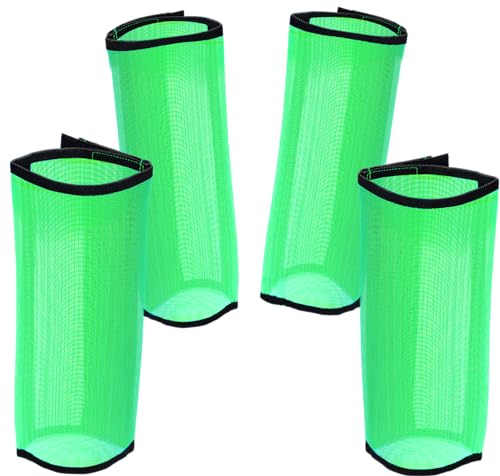 Mesh Fly Boots for Horses Set of 4 - Horse Leg Guards and Leg Wraps - Shield Your Equine Companion in Style