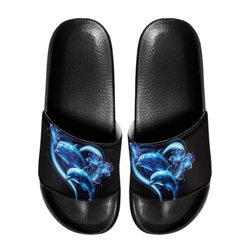 Image of Footwear for Mens Open Toe Athletic Sandals Anti-Slip Sole Slide Sandals Pillow House Flat Shoes Comfortable Slip On Slippers for Indoor & Outdoor