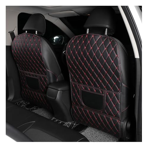 🚗PROTEZIONE EFFICACE PER LO SCHIENALE DEL SEDILE: Questi tappetini per seggiolini auto proteggono efficacemente i sedili della tua auto da sporco, graffi e graffi causati da scarpe infangate, animali domestici o passeggeri irrequieti, mantenendo gli interni della tua auto puliti e in bell'aspetto.