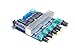 KNACRO TPA3116 2.1 Subwoofer Amplifier Board DC12-24V HIFI Digital Amplifier Board 50W + 50W + 100W