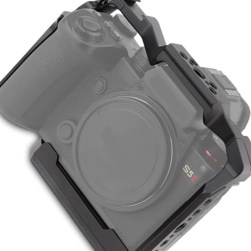 Jaula Panasonic S5 II y S5 IIX en aluminio con placa Arca y riel NATO