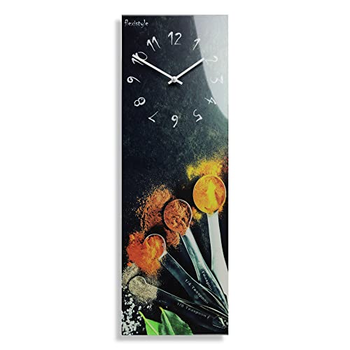 Horloge murale rectangulaire en verre de haute qualité design Épices - 2