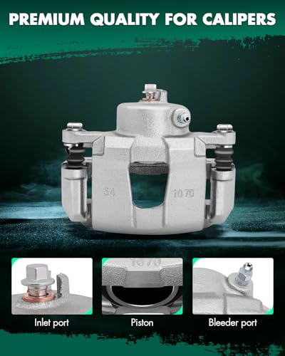 Image of SCITOO Front Left+Right Brake Calipers With Bracket 19B2810 19B2811 Compatible For Chevrolet 2004-2011 2013-2016 For Daewoo 1999-2002 For Pontiac 2005-2010 For Suzuki 2004-2009