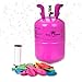 Bombona de Helio para Globos, inflador de Globos con Helio, 30 Globos...