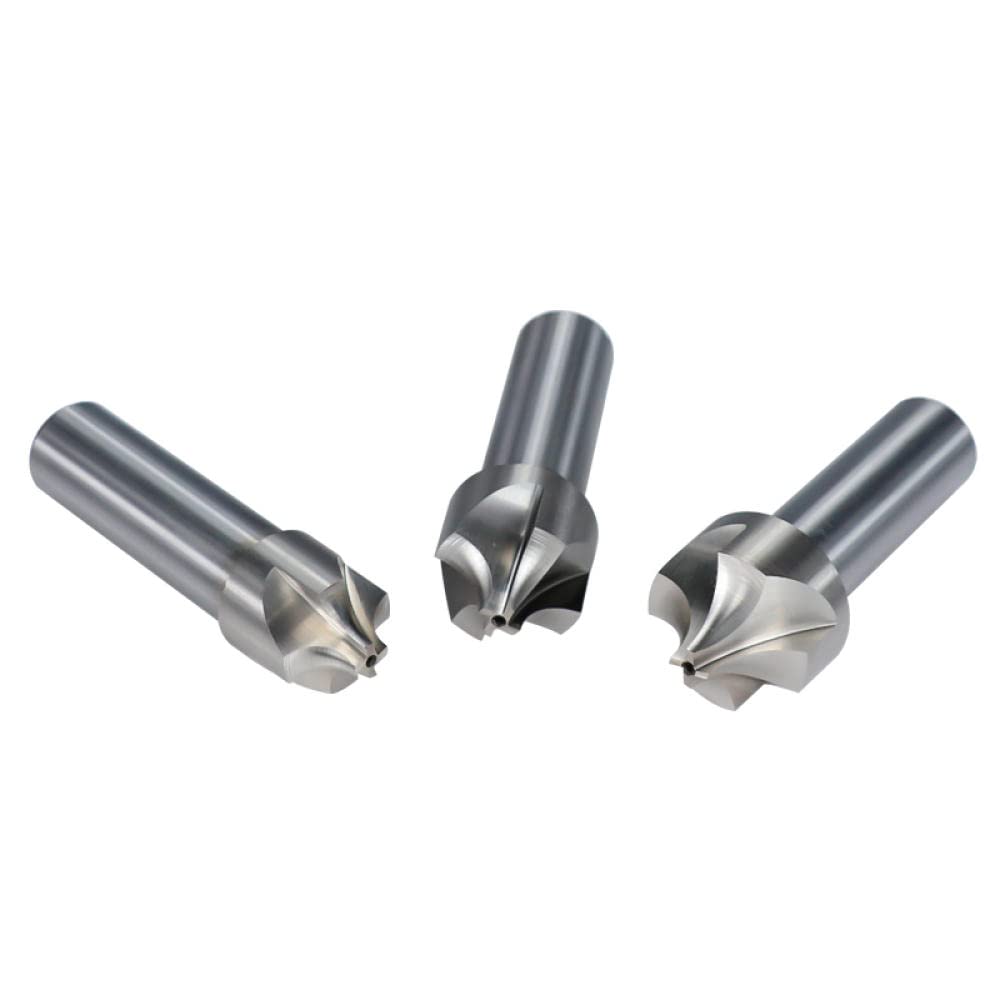 1 pc coin arrondi fraise R1.0-R12 HSS rayon fraise fraise CNC routeur peu HSS métal fraisage outil de coupe-1 pièce R4x12x14x76L