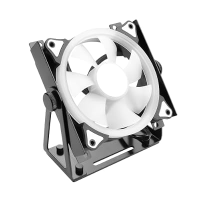 YAODHAOD Multi-Purpose Desk Fan Stand Mount for 120 and 140mm PC Computer Fans