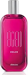 OBoticário Egeo Dolce, Perfume Feminino, Rosa, 90ml, Fragrância Floral Frutal