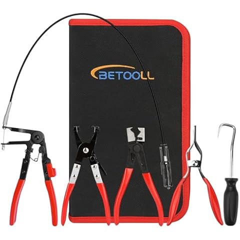 BETOOLL 5pcs Hose Clamp Pliers Set Cover