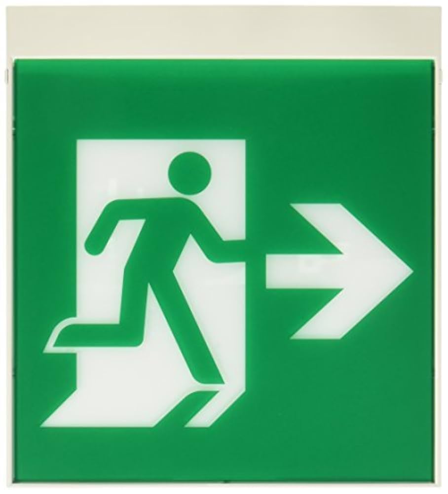 TOSHIBA 東芝誘導灯表示板 避難口 ピクト左向き B級(BL/BH形兼用) FBK-20702-LS17 + ET-20701 + ET-20702 + PW3110N || LED誘導灯