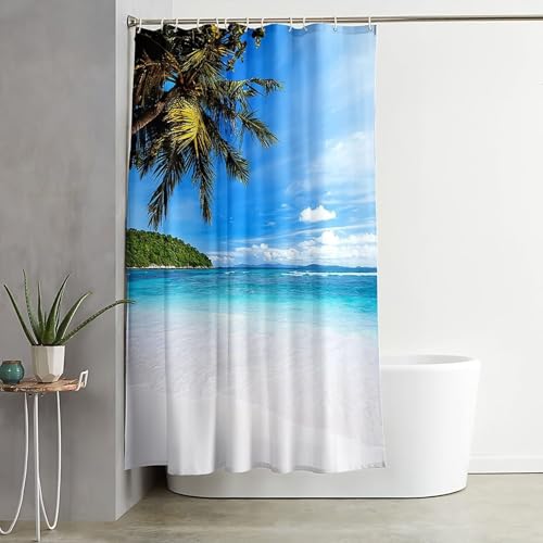 Rideau de douche en polyester de qualité supérieure avec oeillets robustes - 3