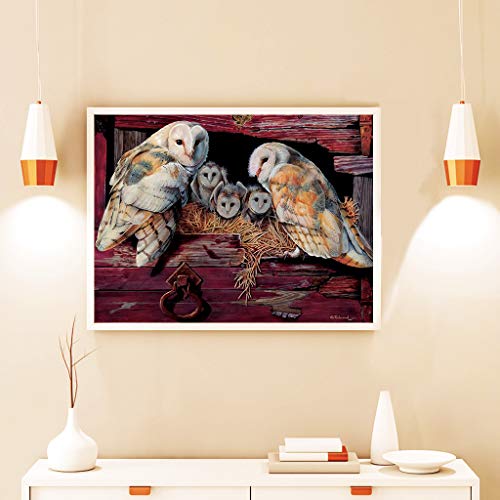 Diamond Painting Kits for voor Kinderen Diamant Schilderen Kits voor Volwassenen Uil Familie Rhinestone Embroidery… - Image 6