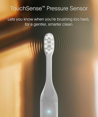 Image of SURI 2.0 New Sonic Electric Toothbrush with Pressure Sensor | 1 Month+ Battery | Electric Toothbrush for Adults | Travel Toothbrushes | Tooth Brush | White
