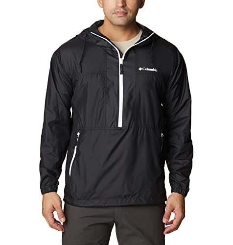 Herren Outdoor Anorak - Wasserdicht mit Kapuze & Halbem Reißverschluss