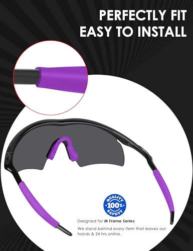 Image of BLAZERBUCK Replacement Earsocks for Oakley M Frame Series Sunglasses