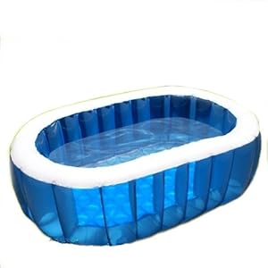 ブルーラグーンオーバルプール！庭やバルコニーで楽しめる水遊びに！夏！アウトドア、プール・海・川！水遊びに大活躍！