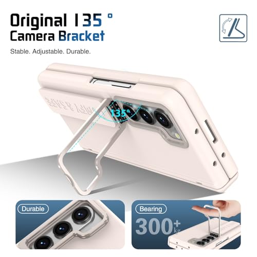 Bracelet Samsung Galaxy Z Fold 5 coque charnière avec béquille cachée intégrée - 5