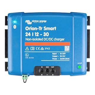Victron Energy Orion-Tr Smart 24/12-Volt 30 amp 360-Watt DC-DC Charger Non-Isolated (Bluetooth)