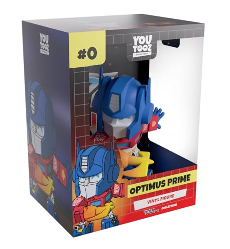 Figura Youtooz Transformers Optimus Prime coleccionable de vinilo para fans de la saga