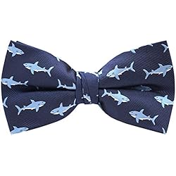 Carahere Mens Bow Tie Handmade Pre-Tied Fun Pattern Bow Ties for Men