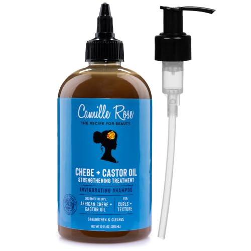 Camille Rose Black Castor Oil + Chebe Cleanse Shampoo