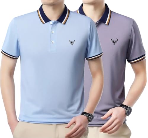 Image of Lymio Polo T Shirt for Men || T Shirt for Man || Collar T Shirt Style Men (Packs Also Available) (Polo-81-84)