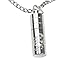Chrome Plated Solid Brass Nitro Pill Fob with 26 Stainless Steel Chain by GMS