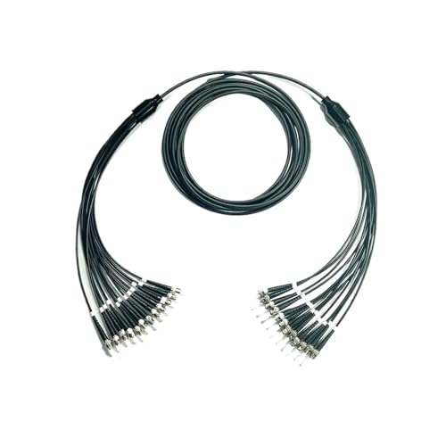 Cordon raccordement fibre optique extérieur 12 brins SC UPC ST ST