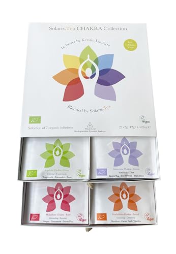 Solaris Tea CHAKRA Collection - Geschenkset - 21 x Teebeutel - BIO - 21x2g