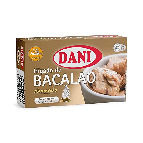 Dani - Hígado de bacalao ahumado - Pack 5 x 120 gr.