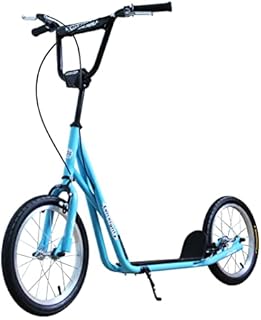 1080 BMX Style Adult Teen Commuter Scooter, 16" Wheel - Sky Blue