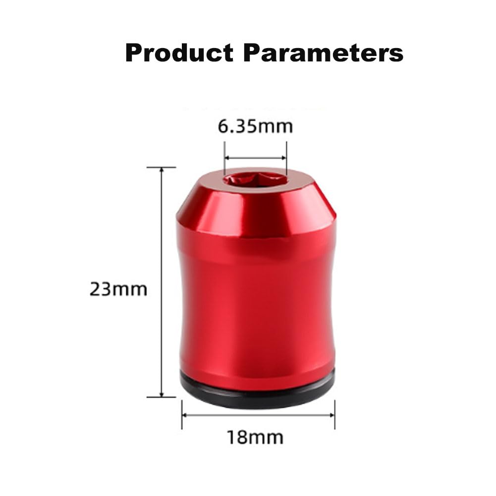 3/5 pcsMagnetizer & Demagnetizer Tool Set, 1/4" Hex Screwdriver Head Magnetizer Demagnetizer Tool, Premium Alloy Drill Accessories for Fastening & dIY Repair (5-A)