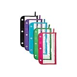 Staples 206193 Pencil Case With Zipper Assorted Colors