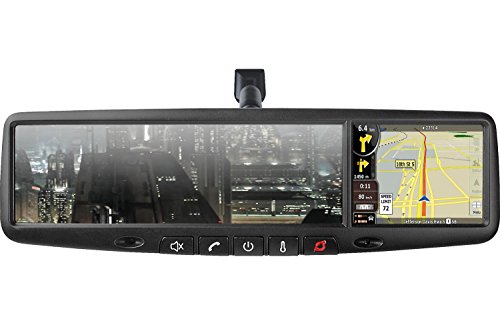 Rydeen MN312R 3.5 Inches GPS-Equipped Replacement Rear-View Mirror and Back-Up Video Monitor
