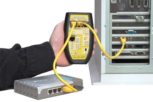Triplett Tvr10/100/1000 Byte Brothers Lan Cable Tester Rj45 Cat5 Cat6 Base-T For Hubs, Switches, Pcs, And Cables #TOP1