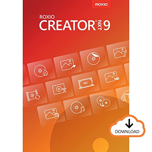 Roxio Creator NXT 9 | Multimedia Suite and CD DVD Disc Burning Software [PC Download]