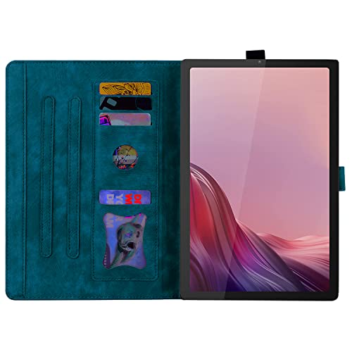 Succtopy Case for Lenovo Tab M9 HD 9 Inch 2023 TB-310FU Folio Flip Wallet PU Leather Case with Stand Function Protective Tablet Cover with Pen Holder for Lenovo Tab M9 HD 2023 Royal Blue - Image 2