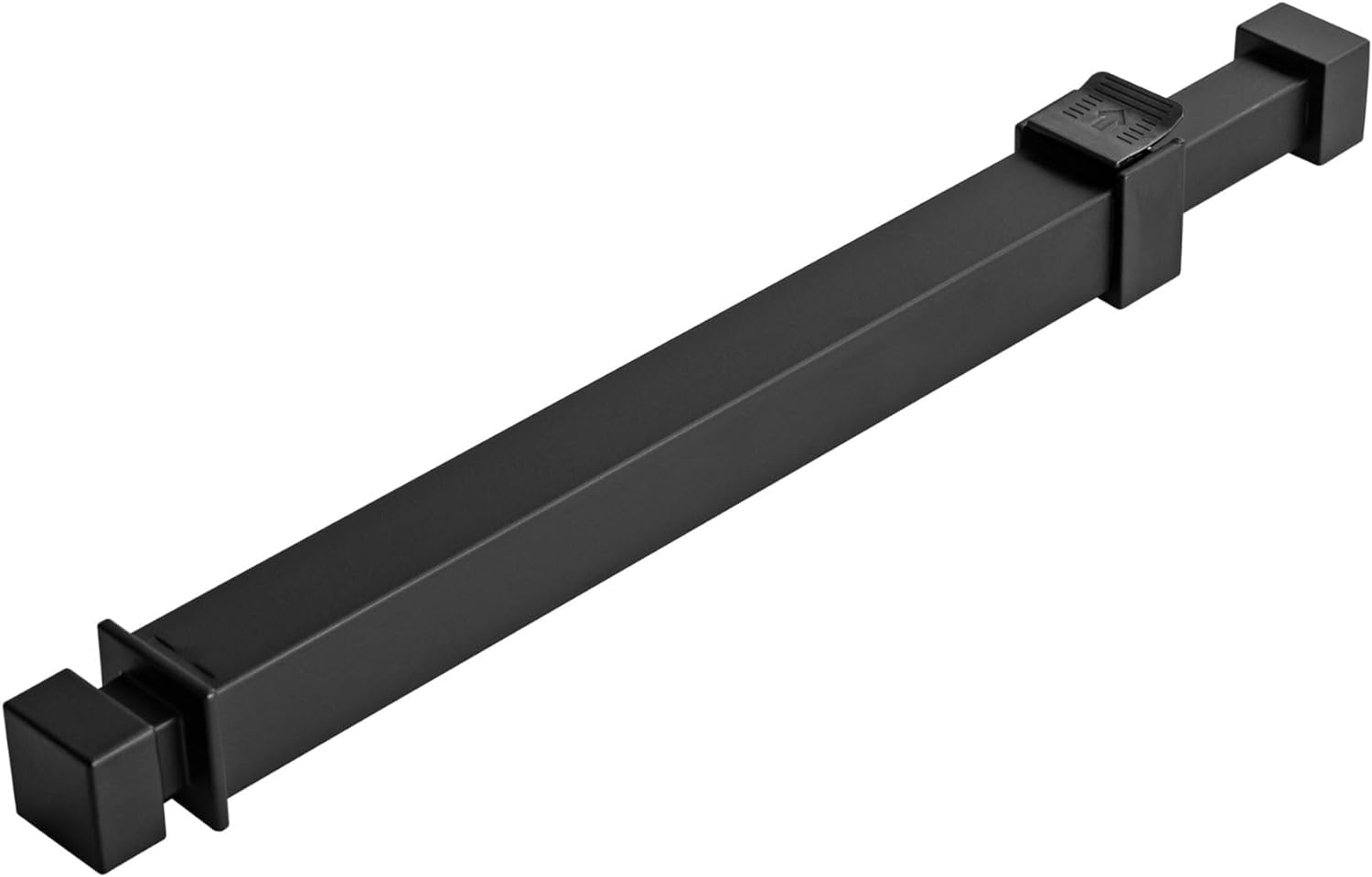 Ideal Security Window Security Bar with Childproof Lock, Adjustable Window Lock AC Units and Inside Security, Horizontal and Vertical Sliding Window Bar, Black (10.6-16.625 Inches)