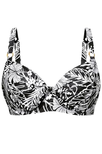 Image of Aqua Eve Women Underwire Bikini Top - Push Up Swimsuit Top Bra Padded Bathing Suit 2026 Twist Front Swimwear