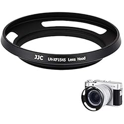 Canon T100 Lentes Compatibles JJC - Parasol para Lente Compatible con Canon EF 40 mm F2.8 STM, FUJIFILM Fujinon XC 15-45 mm F3.5-5.6 OIS PZ