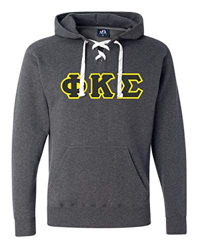 Mega Greek Phi Kappa Sigma Sports Lace Hooded Sweatshirt