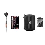 Target Darts Phil Taylor Power 9-Five 5. Generation 26G Wolfram Steeldarts-Set Dartpfeile & Takoma XL Dart-Tasche, Schwarz Koffer, Beutel & Kleintaschen, Nicht Nicht zutreffend
