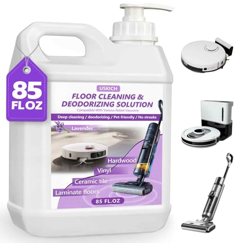 Floor Cleaning Solution- 85 FL OZ-Floor Cleaner...