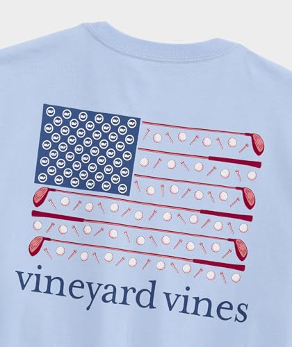 vineyard vines Men's Americana Golf Flag Short-Sleeve Pocket Tee3